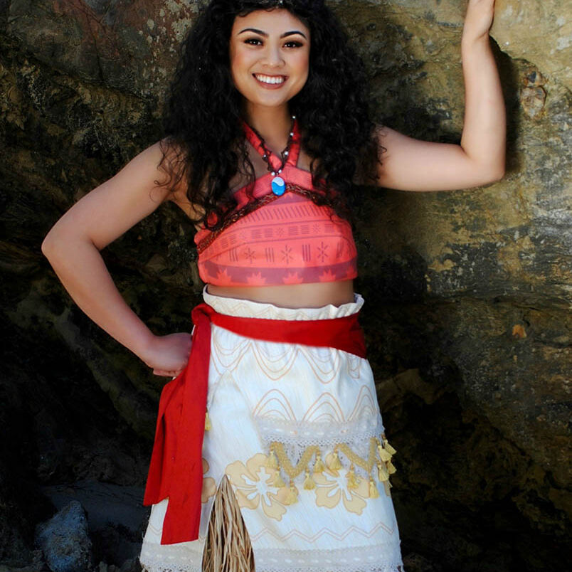 Moana party character for kids in jacksonville